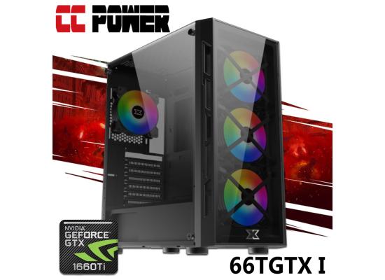 CC Power 66TIGTX I Gaming PC 11Gen Core i5 w/ GTX 1660 TI 6GB DDR6